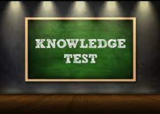 TEST YOUR KNOWLEDGE